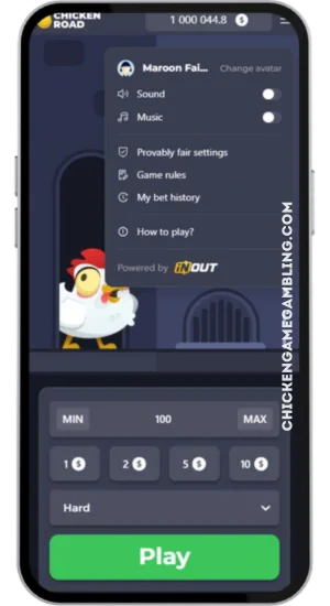 Chicken Road x1.0 3 Gewinn